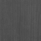 Nattbord 35,5x33,5x41,5 cm heltre furu grå