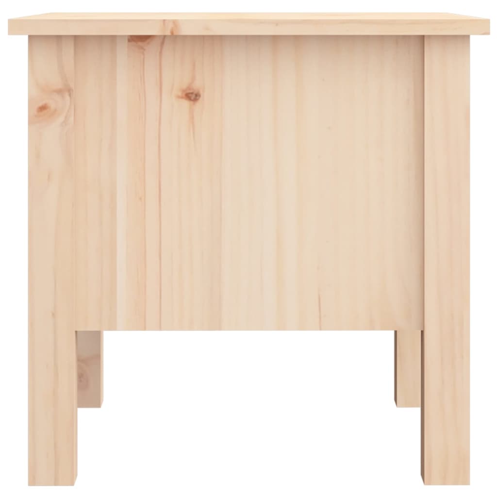 Sidebord 2 stk 40x40x39 cm heltre furu