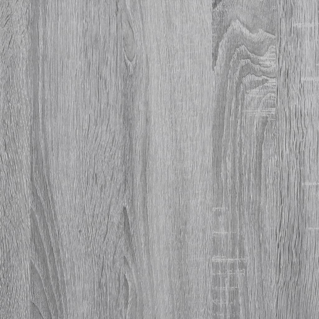 Salongbord grå sonoma 60x60x31,5 cm konstruert tre
